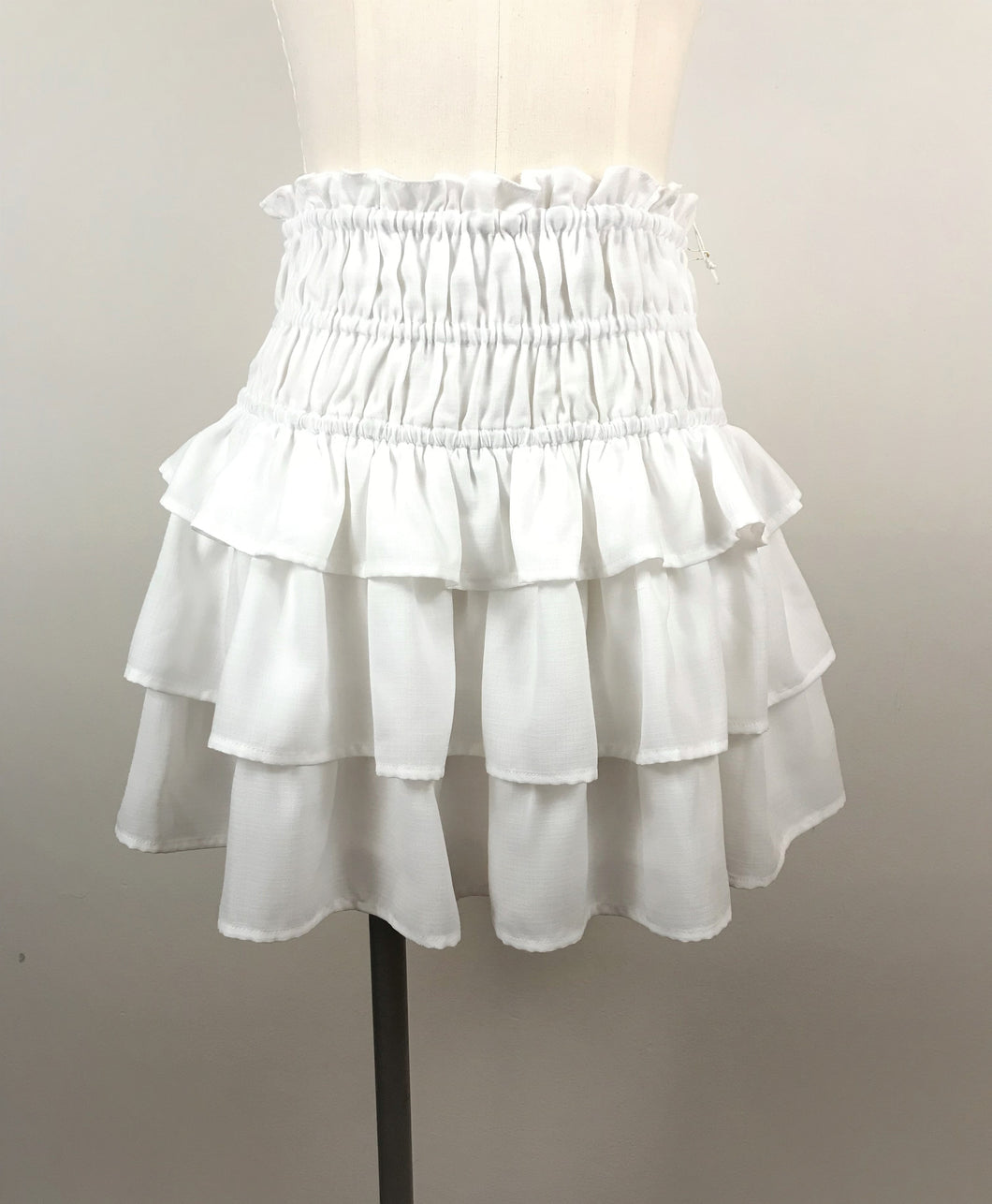 Tiered Ruffle Mini Skirt – shop hey chick